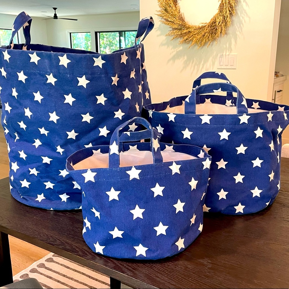 Company Kids Canvas Storage Bins